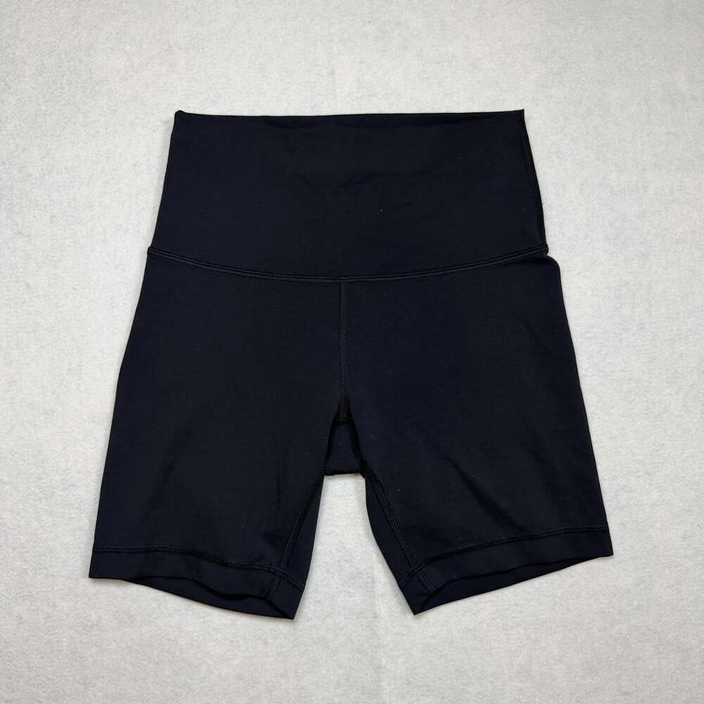 Lululemon Shorts Womens 4 Wunder Train High Rise 6āBlack Athletic Bike Womens